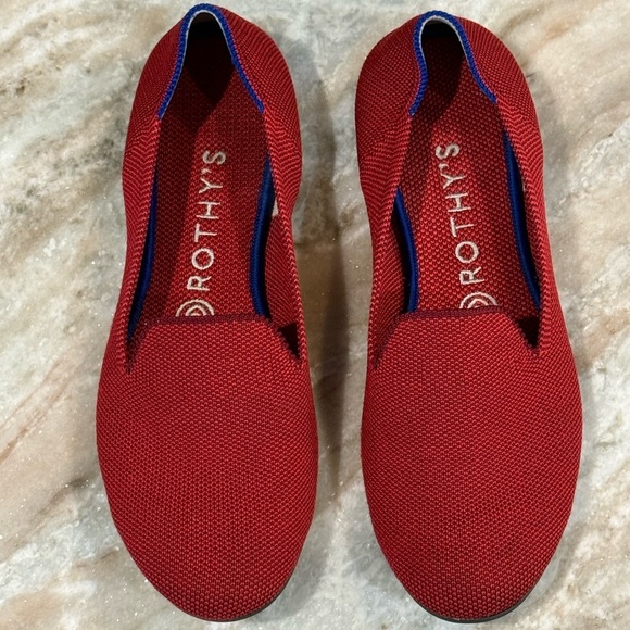 Women’s ROTHY’S The Loafer- Dark red. Size 8 - Picture 4 of 8